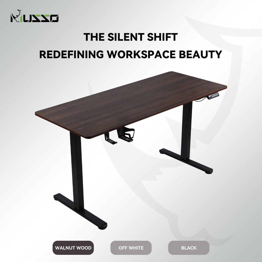 MUSSO RO3 Height Adjustable Standing Desk Ergonomic Sit Stand Desk ...