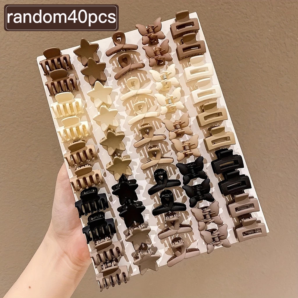 20pcs/40pcs Small Colorful Clip, Mini Small Clip, Girl Hair Clip ...