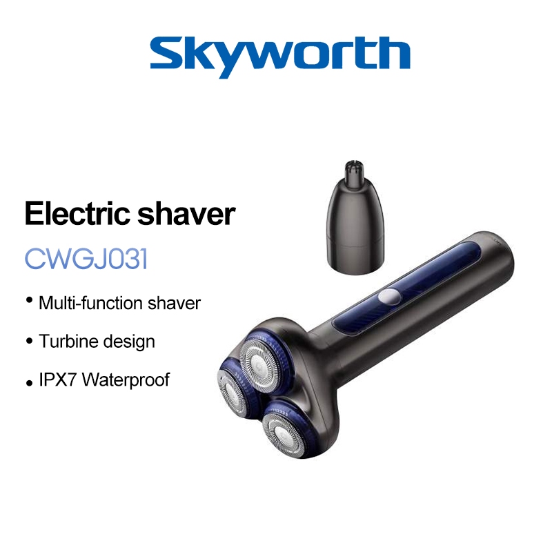 Skyworth CWGJ031 Multi-function shaver Compact Electric Razor With 2 ...