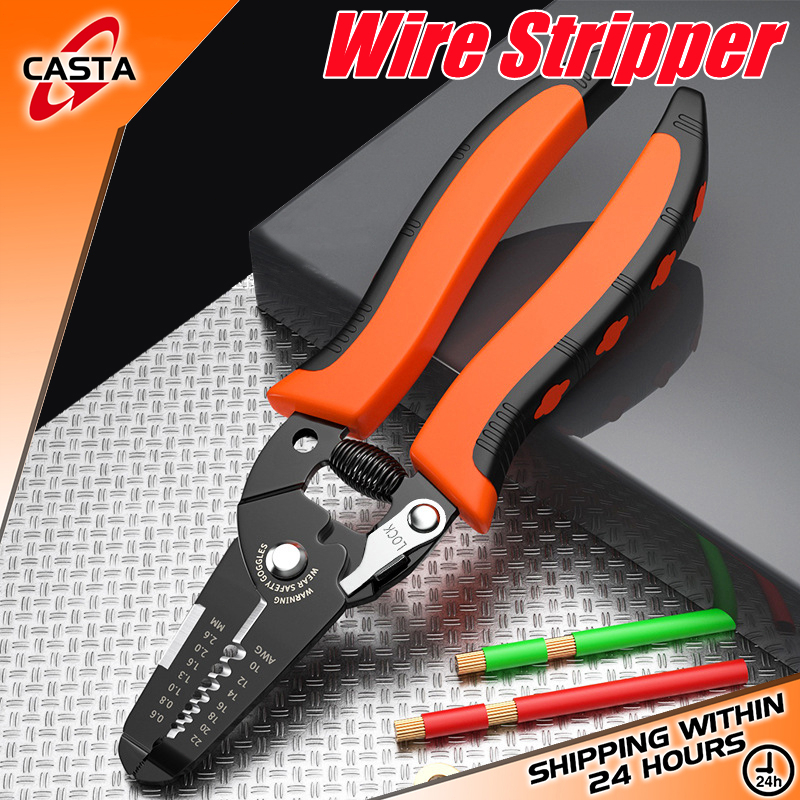 Professional 7-In-1 Wire Stripper/Wire Crimping Tool, Wire Cutter, Wire ...