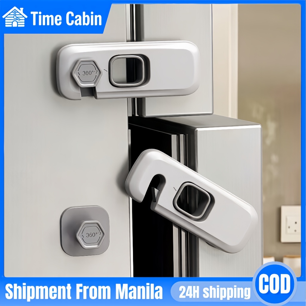 Child Proof Refrigerator Lock Cabinet Lock Anti Pinch Baby Safety Locks ...