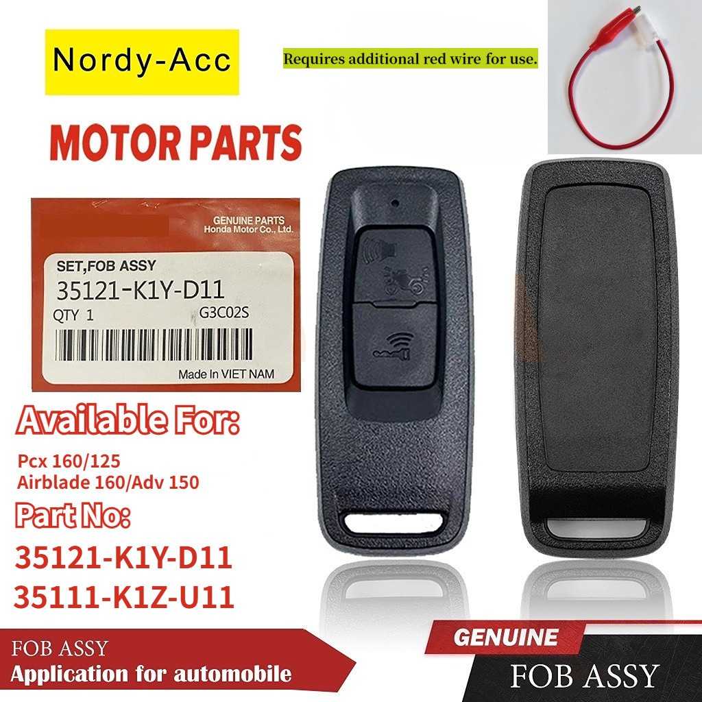 【Genuine】Honda remote key for Adv 160 / Pcx 160 / Airblade 160 / winner ...