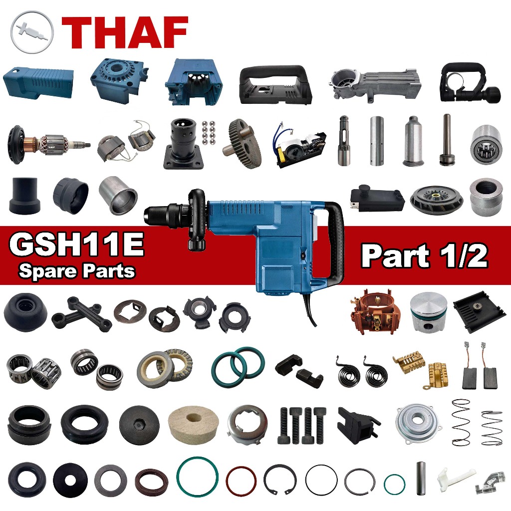 THAF Spare Parts Accessories For Bosch GSH11E Demolition Hammer (Part1 ...
