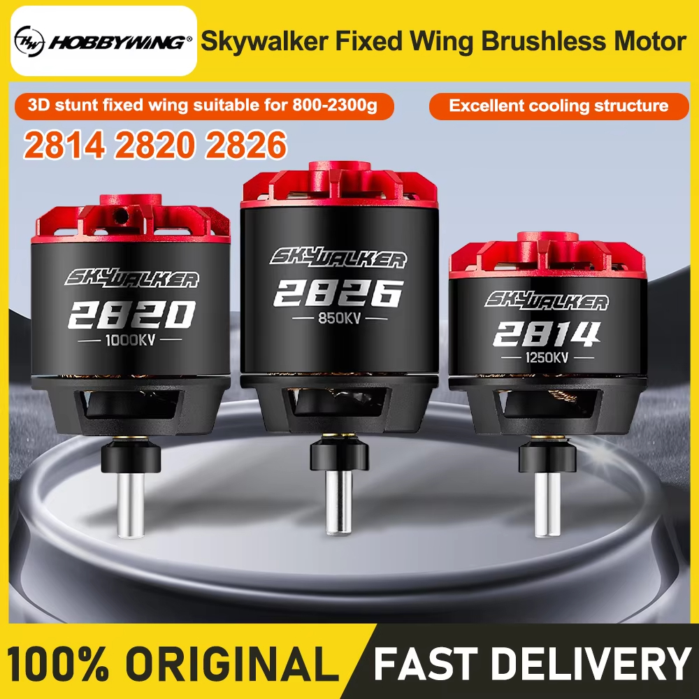 Hobbywing Skywalker Fixed Wing Brushless Motor 2814 2820 2826 | Shopee ...
