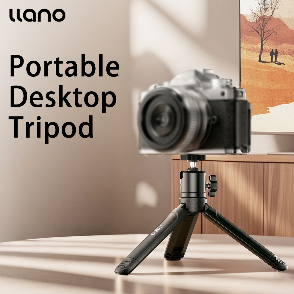LLANO Camera Desktop Tripod Mini Portable Stand Suitable for SLR ...