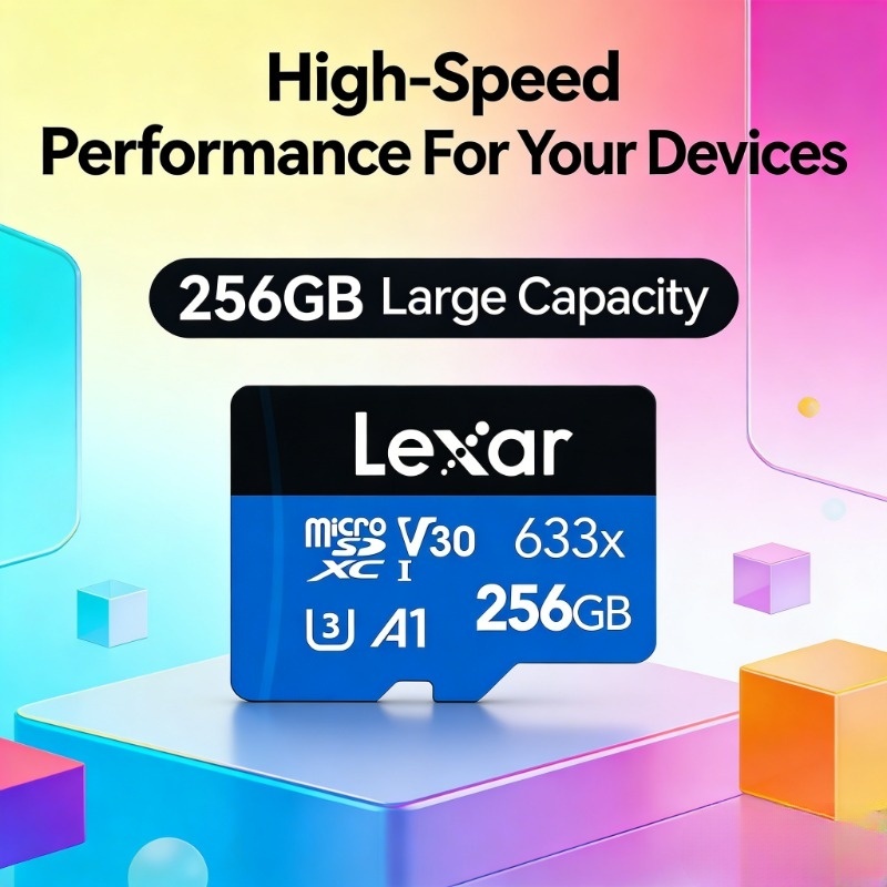 8GB 16GB 32GB 64GB 128GB 256GB 512GB 1TB Lexar High Performance 633x ...