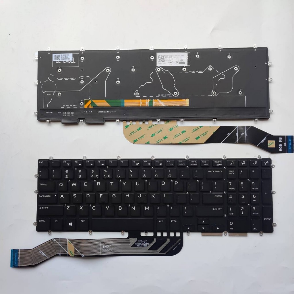 US Layout Laptop keyboard for Dell Alienware M17 ALW17M M15 ALW15M R1 ...