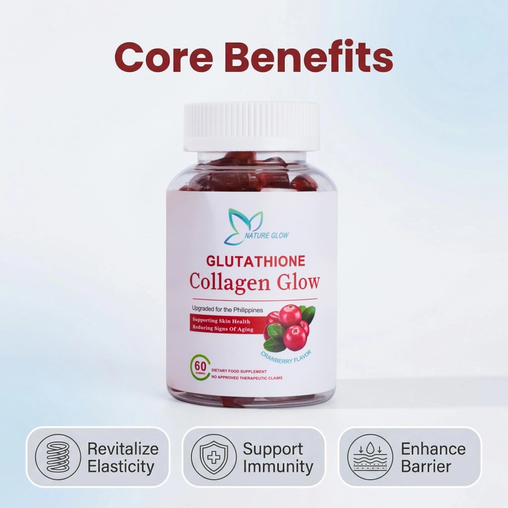 what is the benefit of glutathione collagen glow Nature Glow Glutathione Collagen Glow, 60 Organic Barbados