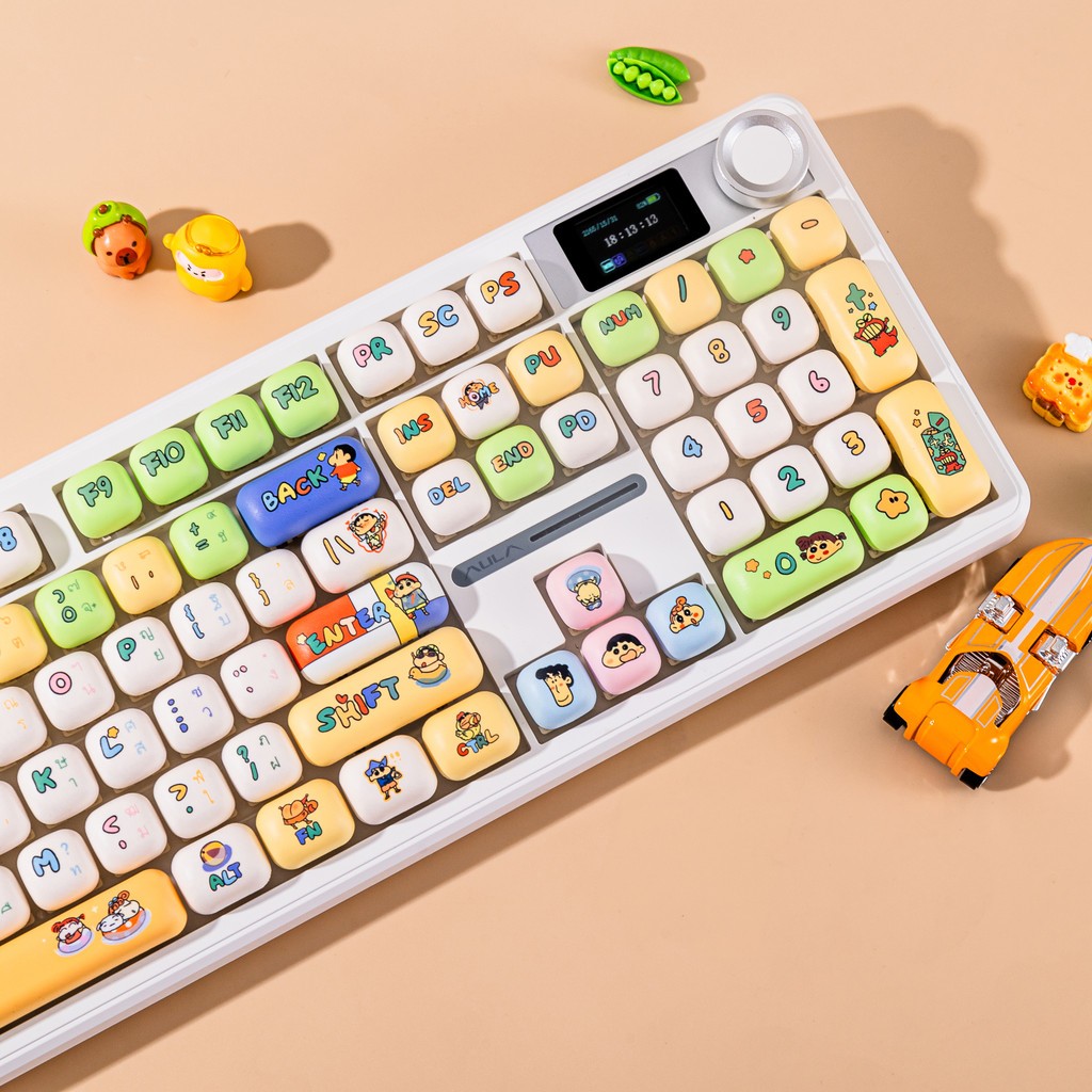 【Local Delivery】Crayon Shin-chan Keycaps MOG Profile PBT Material DYE ...