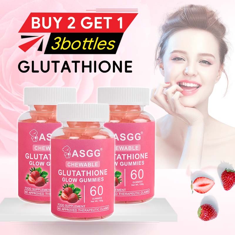 ASGG Glutathione Collagen Glow Gummies Supplements Skin Vitamins Beauty  White Collagen Gummes | Shopee Philippines