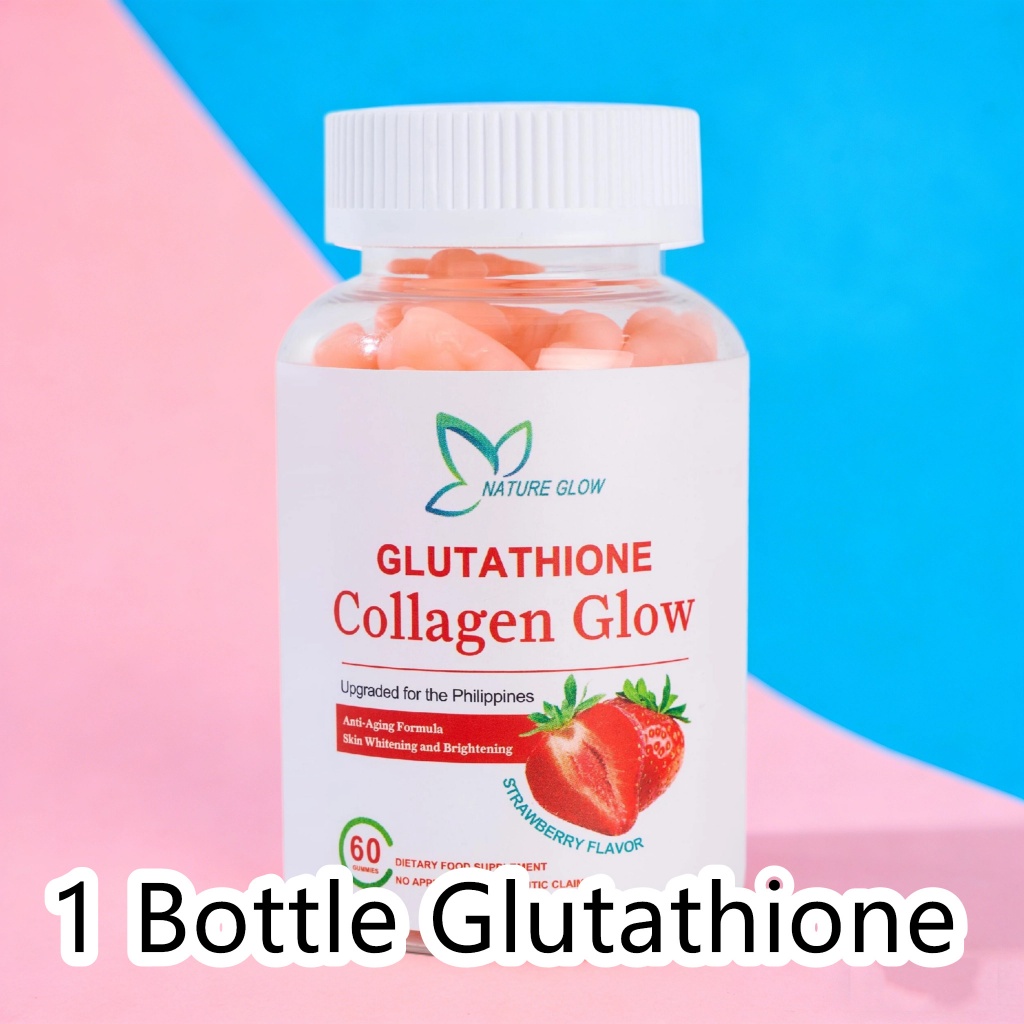 original glutathione collagen glow Nature - Cranberry Flavor, 60 Chewable Gummies Original Nature Glow , Glutathione