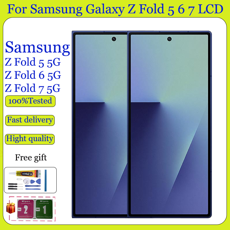 Orig For Samsung Galaxy Z Fold 5 5G Z Fold 6 5G Z Fold 7 5G LCD Display ...