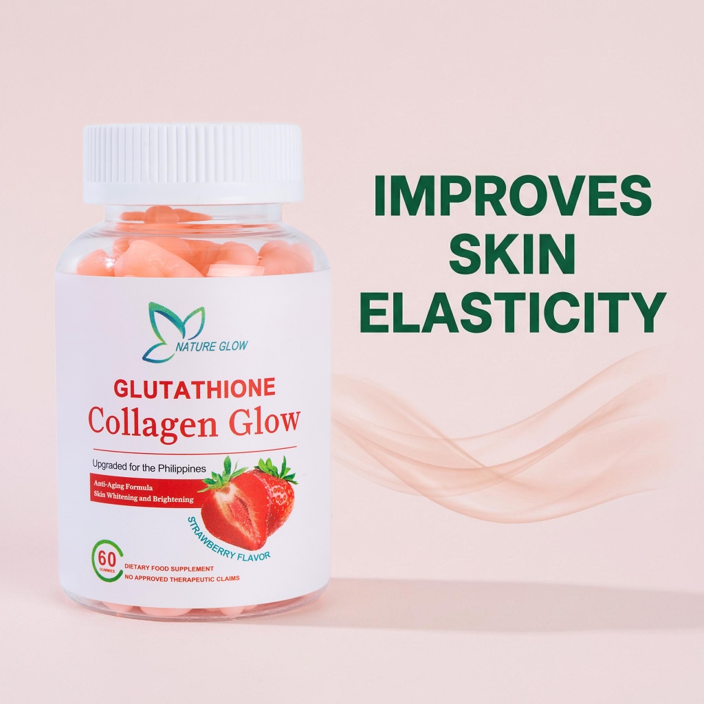 glutathione collagen glow philippines Nature's Glow, Strawberry Flavour, 60 Vegetable Capsules, 100 Calories: Buy Online at Best Price in UAE NATURE GLOW Glutathione Collagen Glow