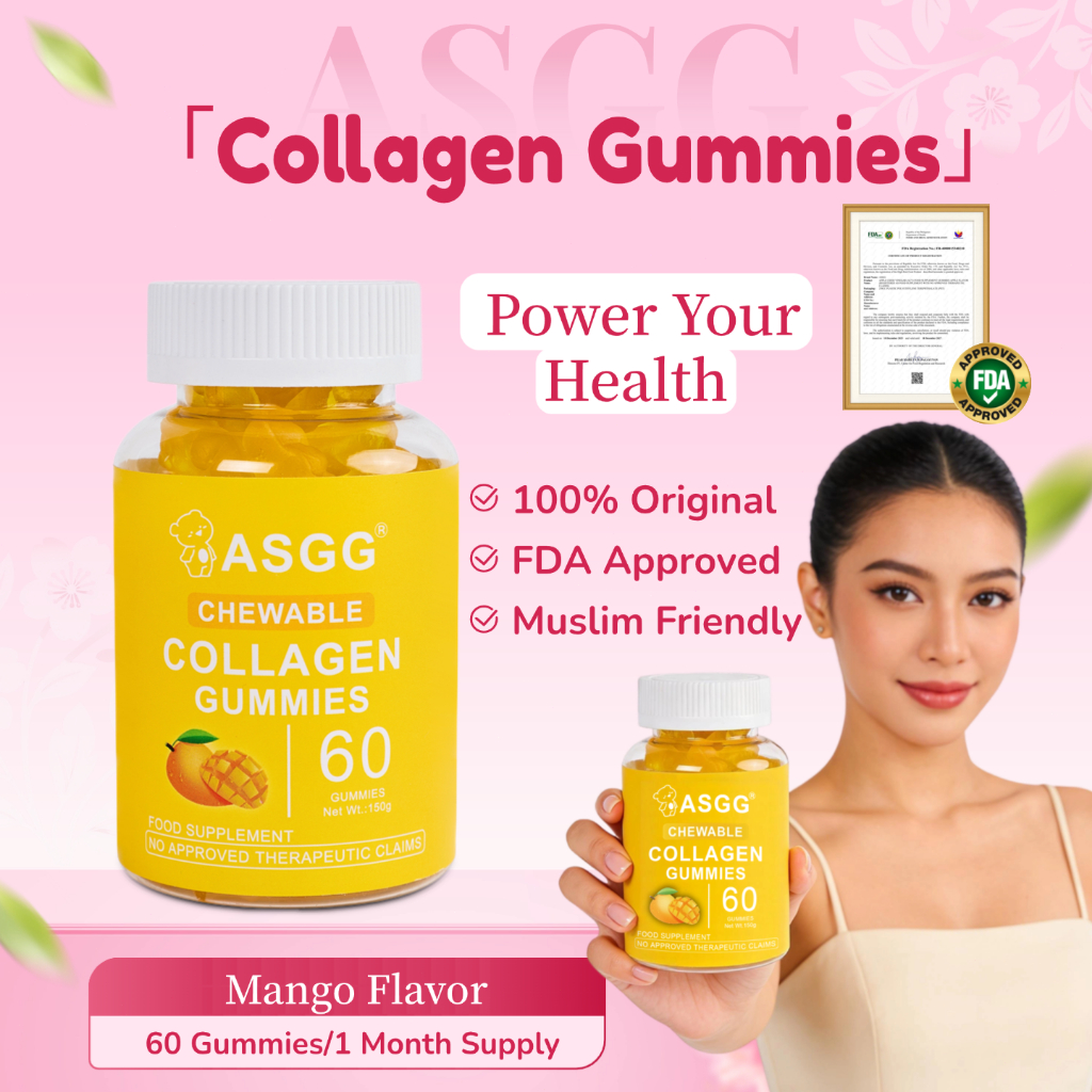 asgg glutathione ASGG Glutathione Collagen Gummies With Vitamin C/Gluta C for Skin Beauty  Supplements Anti-aging