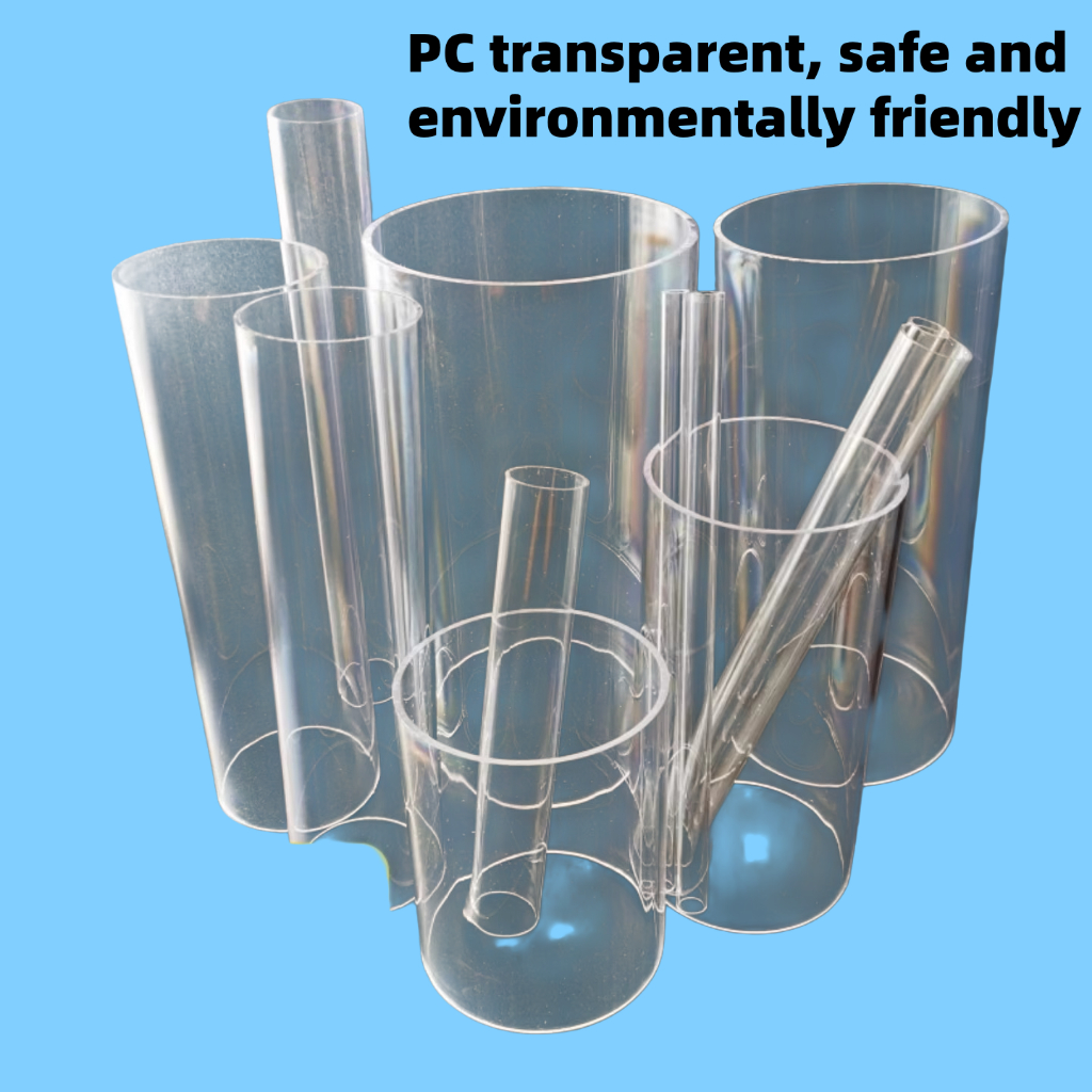 High transparency PC tube, transparent hard tube, plastic tube ...