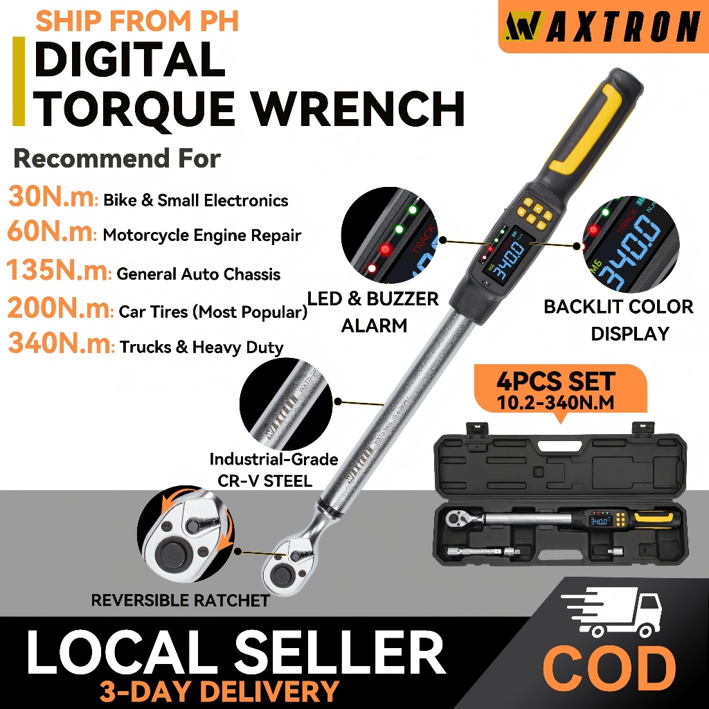 Shop digital torque wrench for Sale on Shopee Philippines