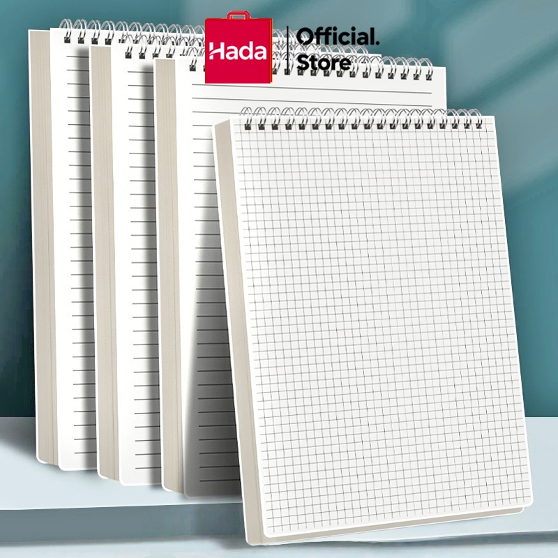 A4/A5/B5 Notebook Steno Notebook Flip Up Loose-Leaf Note Book Spring ...