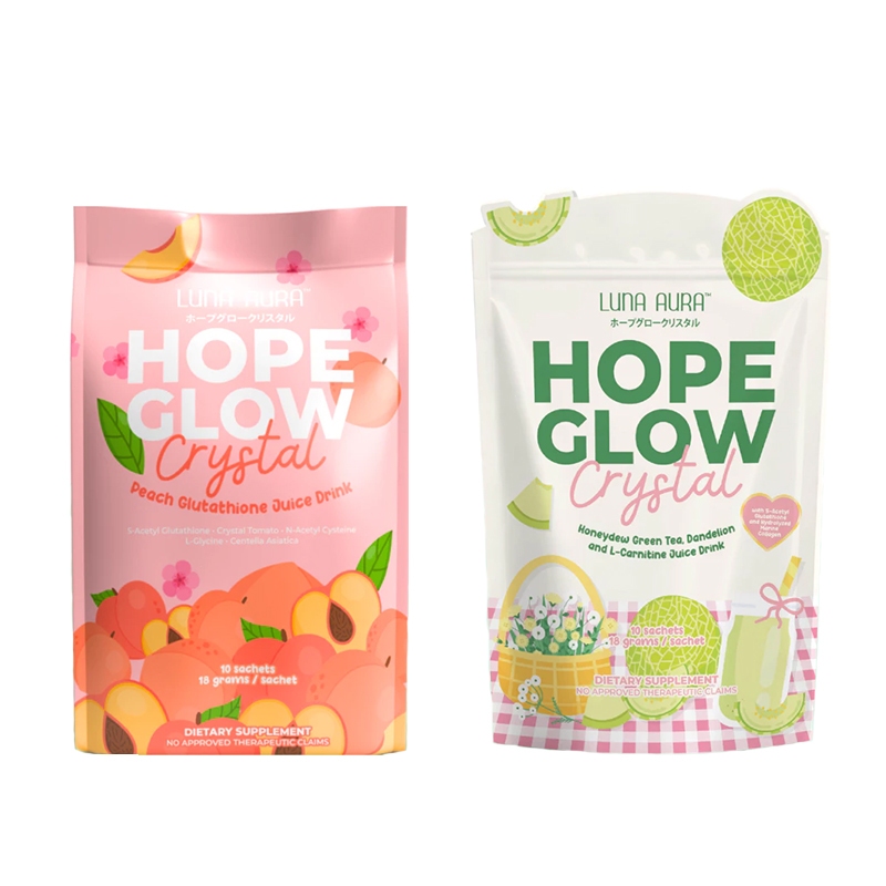 LUNA AURA Hope Glow Crystal Glutathione Juice Drink