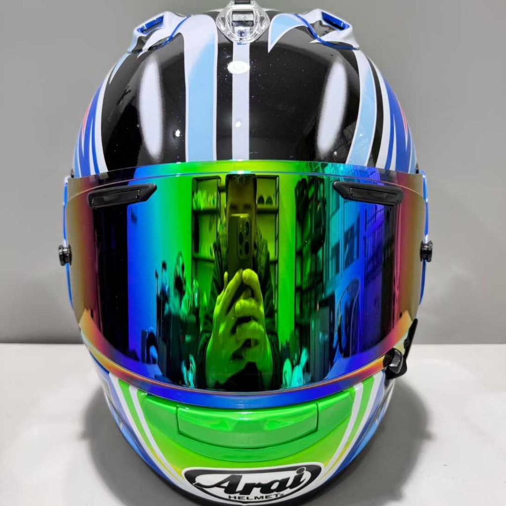arai eyes helmet RX-7V EVO Pedrosa Shogun Motorcycle  Felli Pelli Moto it sets new standards in the premium helmet segment ARAI RX7X Blue Big Eyes