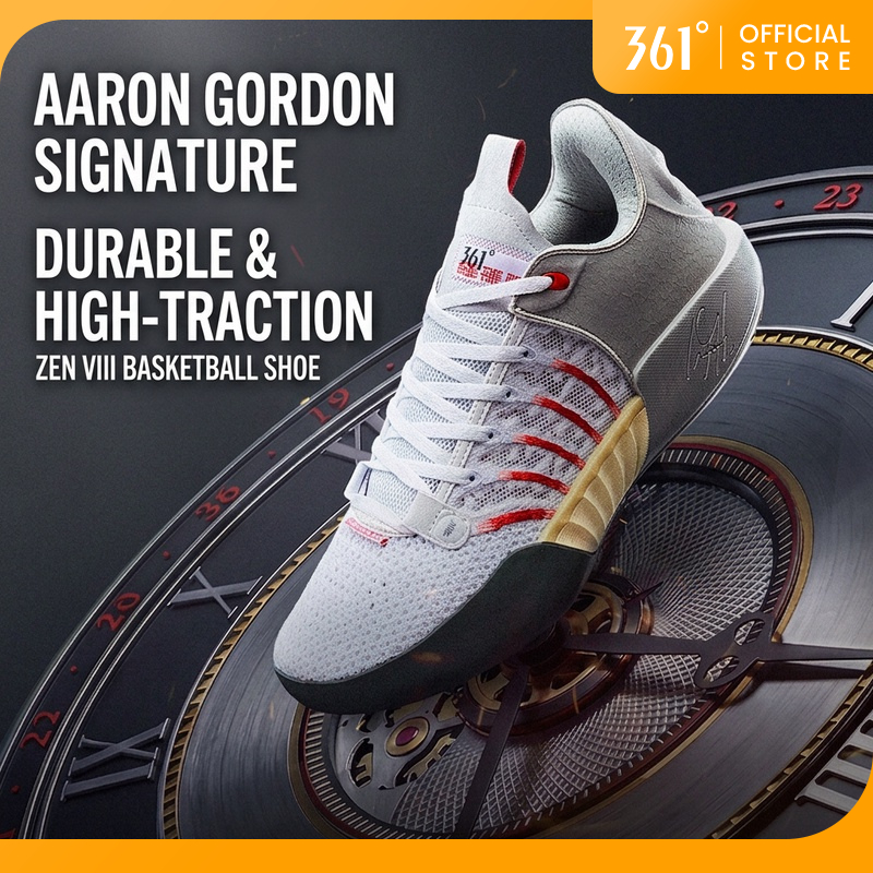 361 Degrees Zen 8 Men's Professional Basketball Practical shock