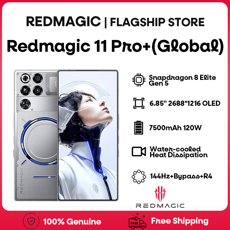 Global ROM Redmagic 11 Pro+ Snapdragon 8 Elite Gen 5 | RED R4 Dual
