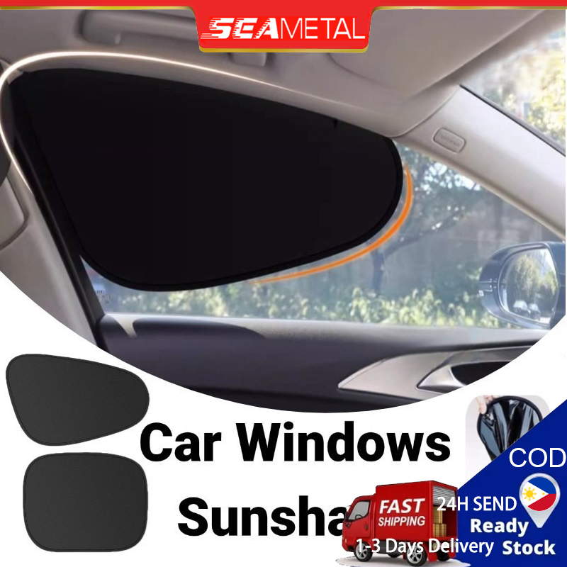 SEAMETAL Universal Car Sunshade Electrostatic Adsorption Car Side ...