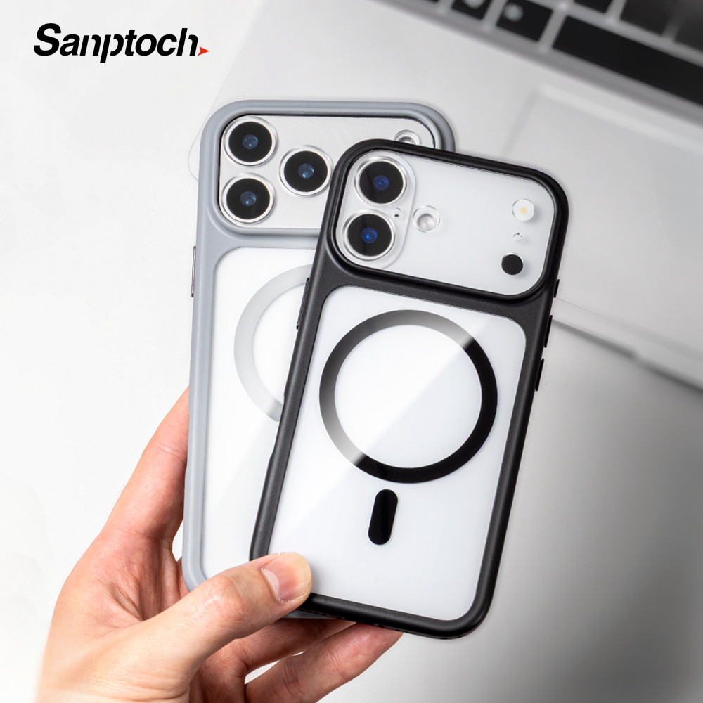 Sanptoch Luxury Shockproof Phone Case For iPhone 18 17 16 15 14 13 Pro ...