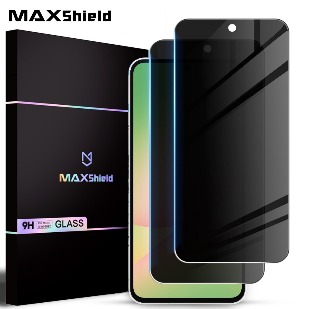 2Packs MAXSHIELD Anti-Spy Privacy Glass Screen Protector For Galaxy A57 ...