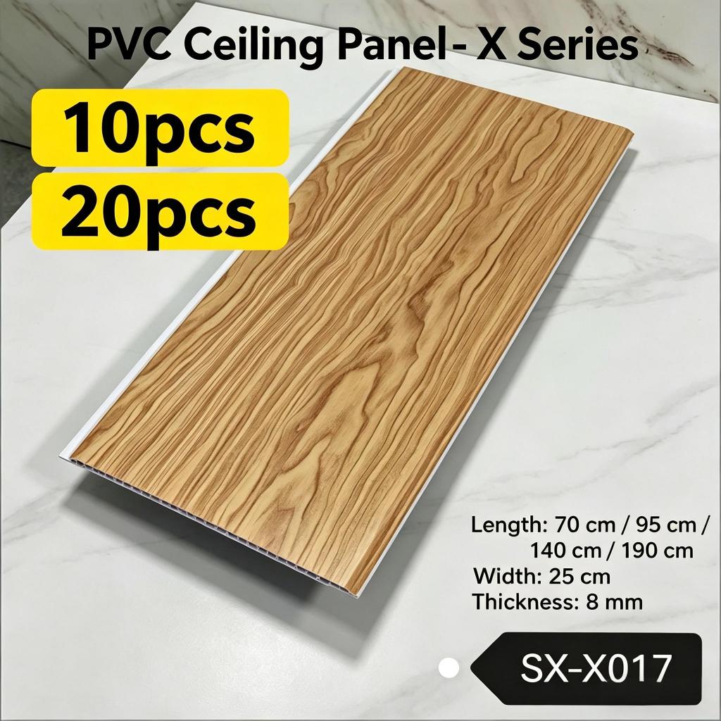 [10pcs / 20pcs]- PVC Ceiling Panel X Series Premium High Quality X ...