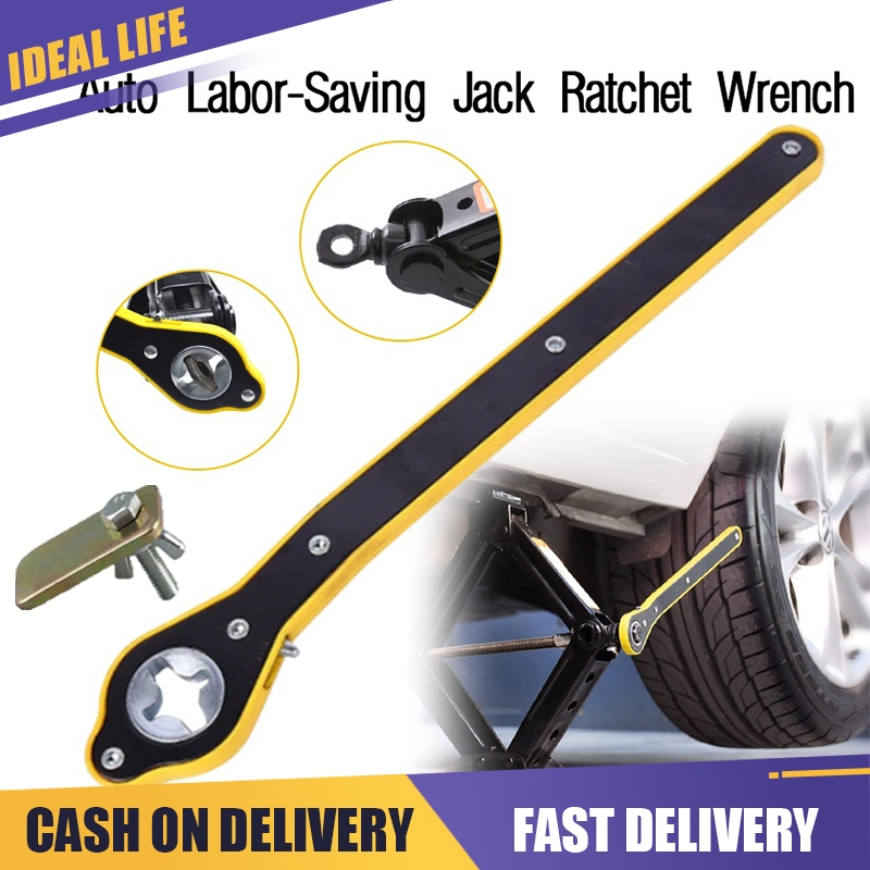 Auto Car Jack Labor Saving Wrench Vehicle-mounted hand jack socket ...