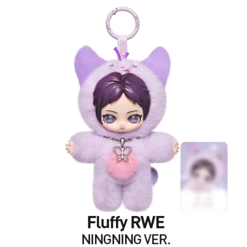 ぬいぐるみ・マスコット Jelly RWE (Ningning secret Ver.) SECRET] POPMART x aespa Fluffy Club Series Vinyl Plush Doll