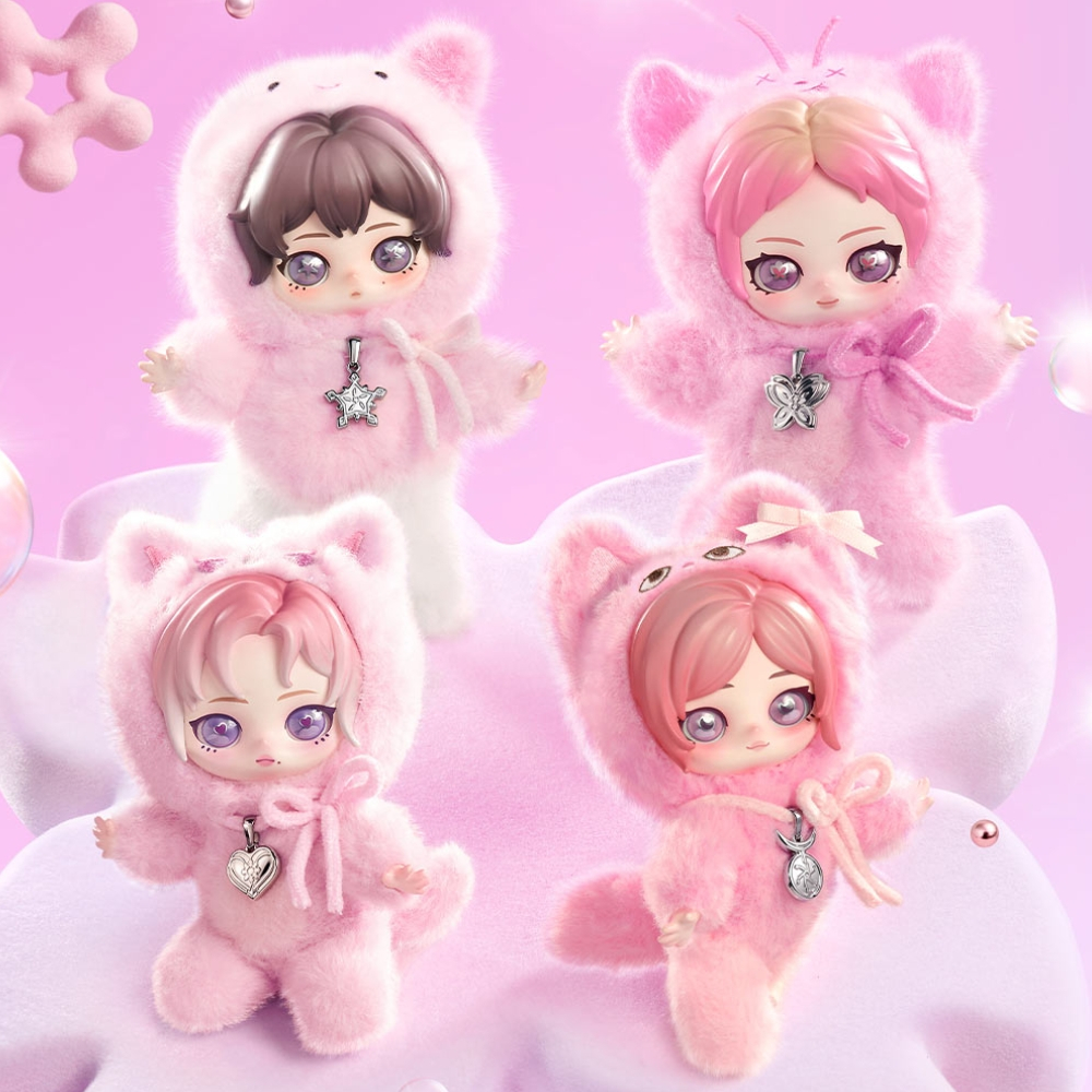 SECRET] POPMART x aespa Fluffy Club Series Vinyl Plush Doll