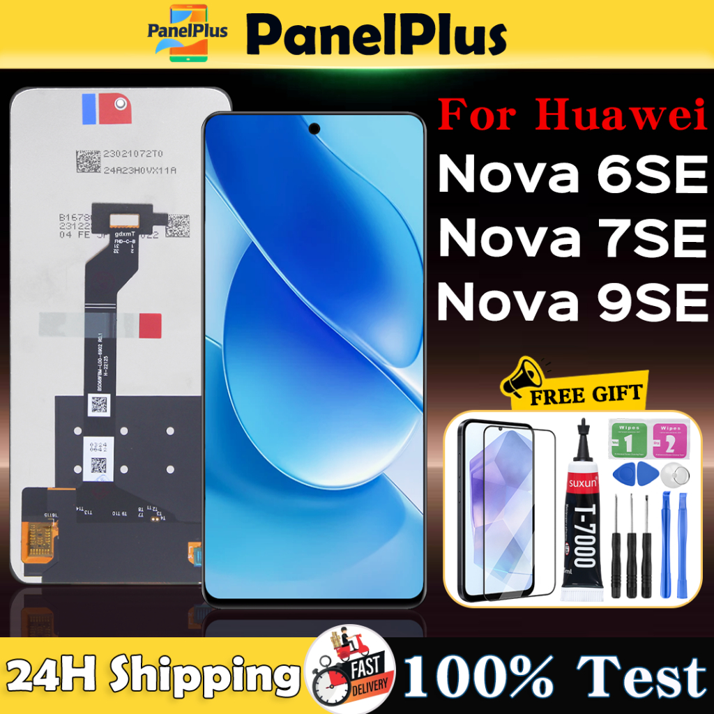 For Huawei Nova 6 SE / Nova 7 SE / Nova 9 SE LCD Display Touch Screen ...