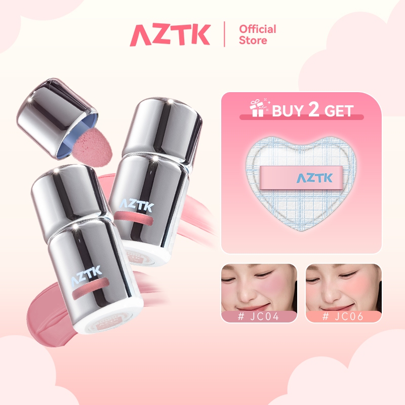 AZTK Blush Long-Lasting Liquid Blush Cheek Tint Flawless Flush | Shopee ...
