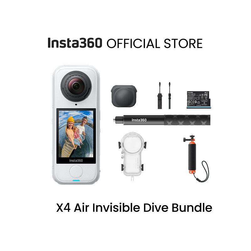 Insta360 X4 Air - Lightweight 165g 8K 360 Camera, Invisible Selfie ...