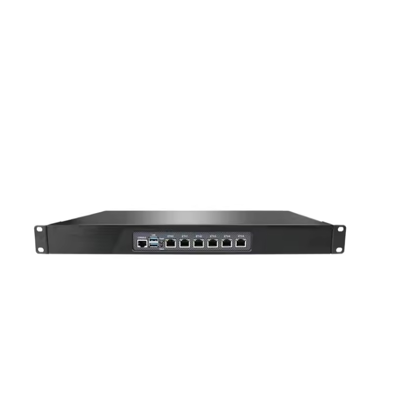 1U Rackmount Firewall Hardware Router PC 6xIntel LAN Intel Atom D525 ...