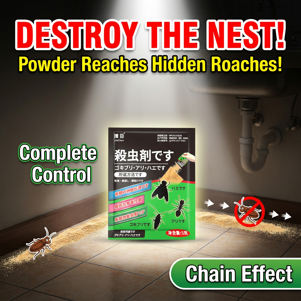 Colony Kill Roach Powder XD Cockroach killer for home Cockroach bait ...