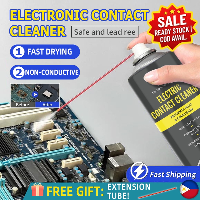 Electronic Contact Cleaner Fast Dry Electrical Cleaner Spray PCB Screen ...