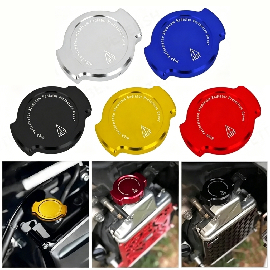 Arm Radiator Cap Cover Aluminum Full Cnc Universal With Sticker Click ...