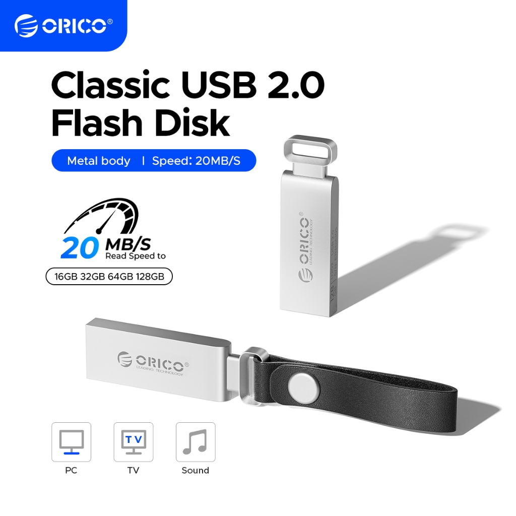 ORICO USB 2.0 Flash Drive High-Speed 16GB 32GB 64GB 128GB Waterproof ...