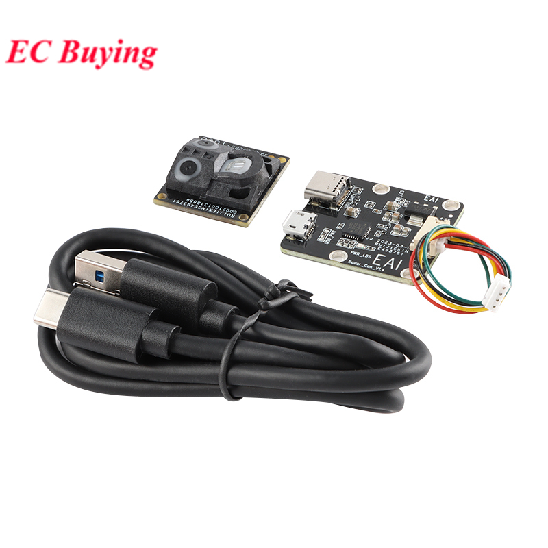 EAI YDLIDAR GS2 Solid State Linear Laser Lidar Sensor Module for Robot ...