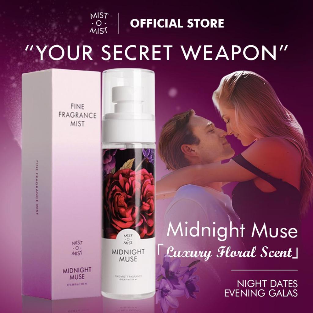 Mist-o-Mist Perfume 8-10h Long Lasting 100ml & 4ml Floral Body Mist ...