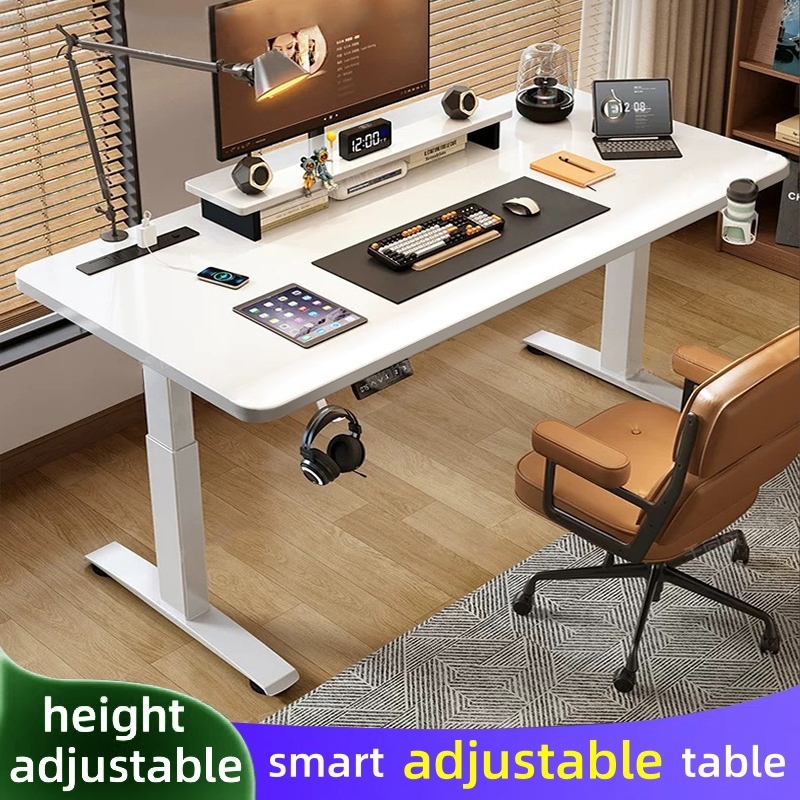 Adjustable Height Computer Table Electric Standing Desk Automatic ...