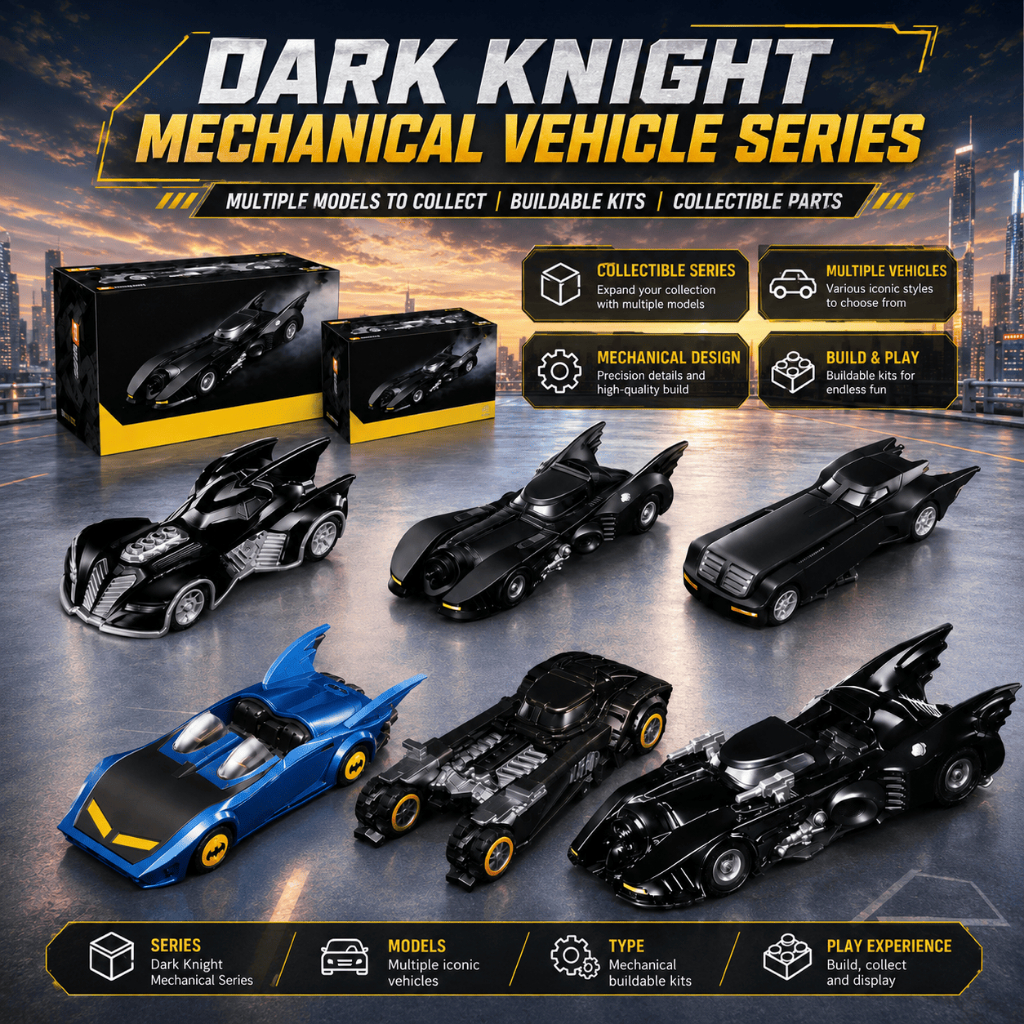 Blokees Batman E01 Batmobile Building Blocks Car Toy Collectible Gift ...