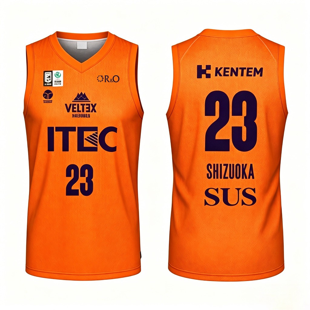 ウェア 2025-26 B2 VELTEX SHIZUOKA 10 SCHNEIDER Customized Japan B2 League 2025-26 Game Season Shizuoka Top Point