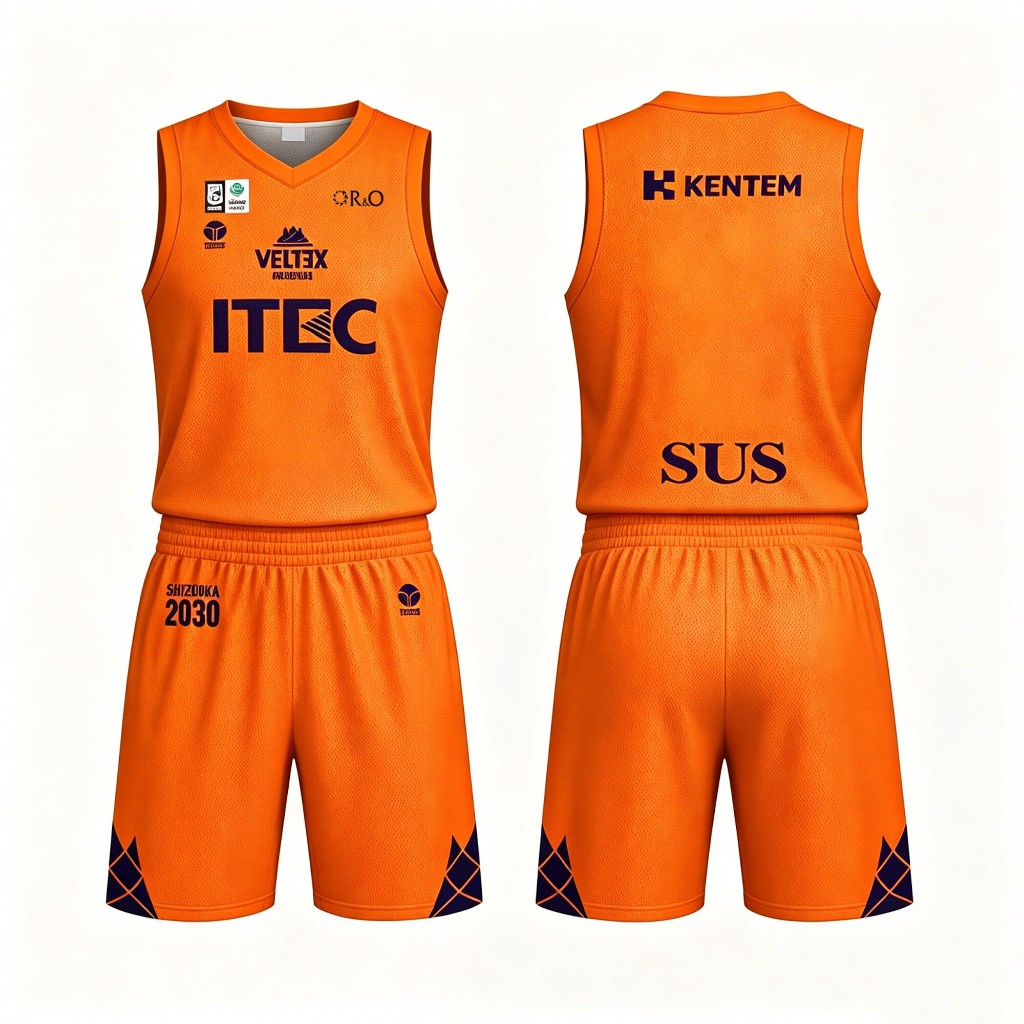 ウェア 2025-26 B2 VELTEX SHIZUOKA 10 SCHNEIDER Customized Japan B2 League 2025-26 Game Season Shizuoka Top Point