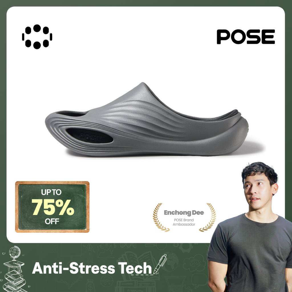 POSE RELAX-AIR Slippers For Women And Men Shock Absorption Massage ...