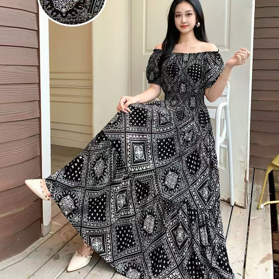 formal hawaiian dress Hawaiian Party Maxi Dress Pink main image 1