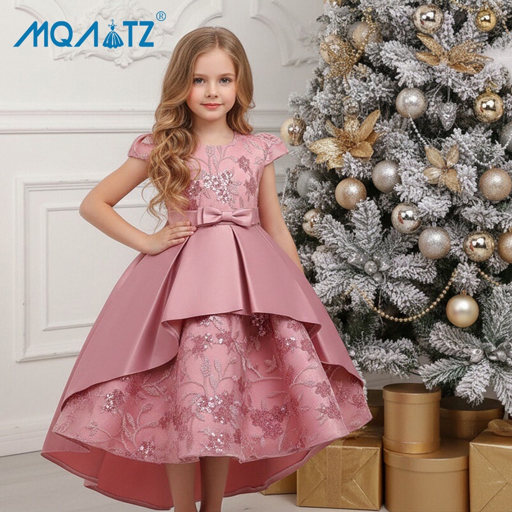 MQATZ Formal Evening Dress Girl Kids Dresses For Girls Children Clothing  Flower Party Ball Gown Wedding Princess Dress 2-8 Years T5170 | Shopee  Philippines