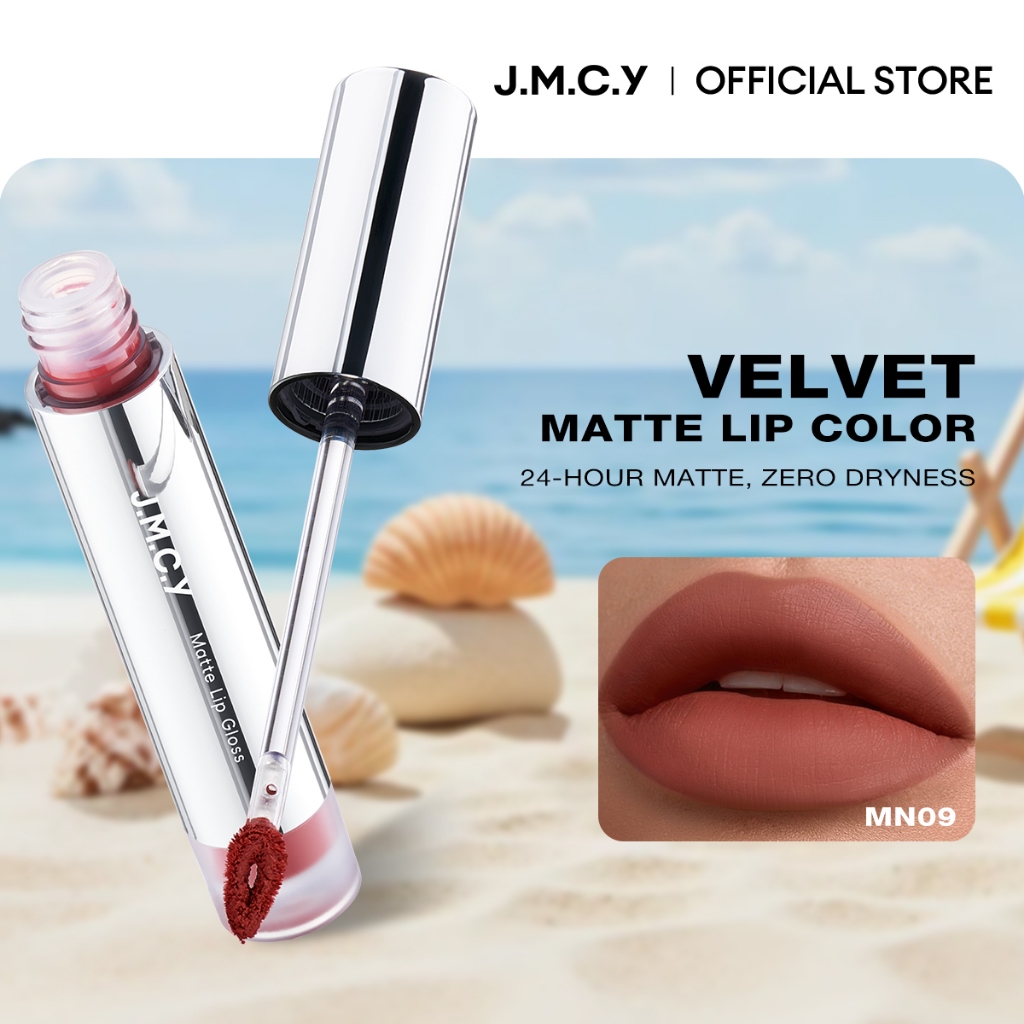 COD【Color Lip Stain】JMCY Matte Velvet Liptint SPF 25 PA+++ 8h Hydration ...
